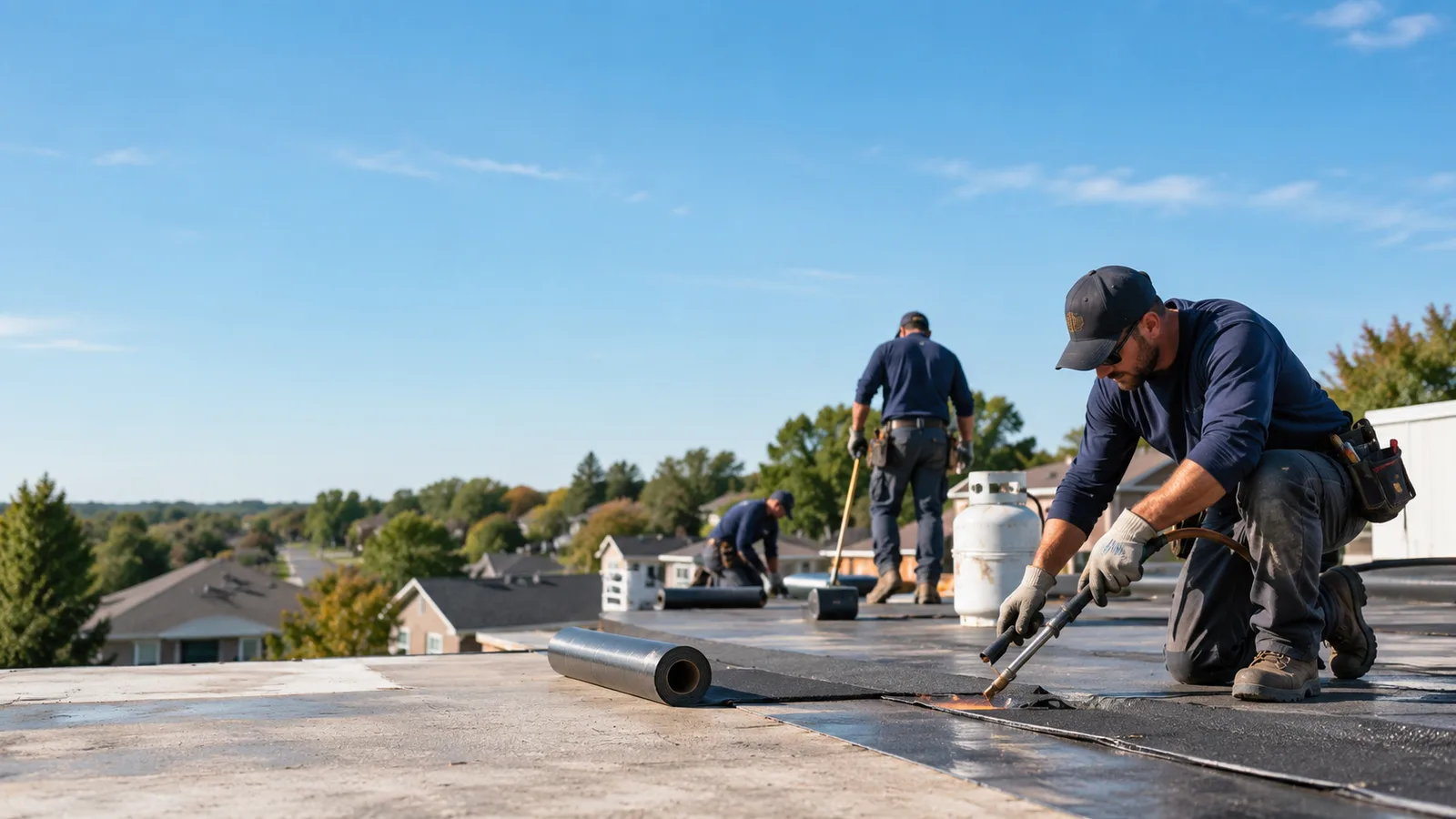 Flat Roof Leak Repair providers in Clarksburg, WV